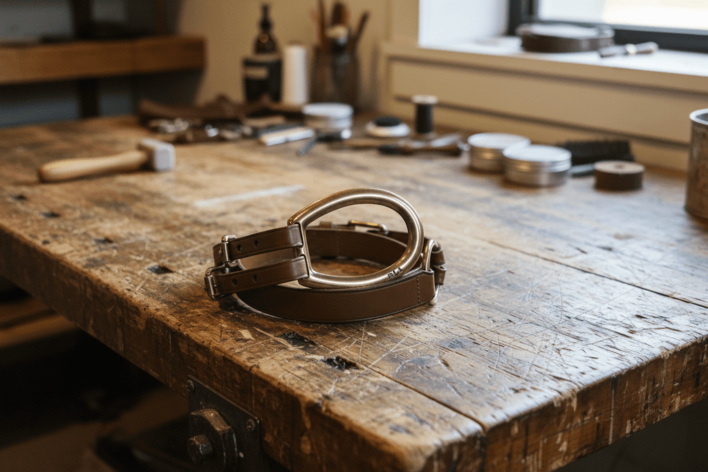 Ralph Lauren Cintura con fibbia staffa e tripla chiusura - Wally