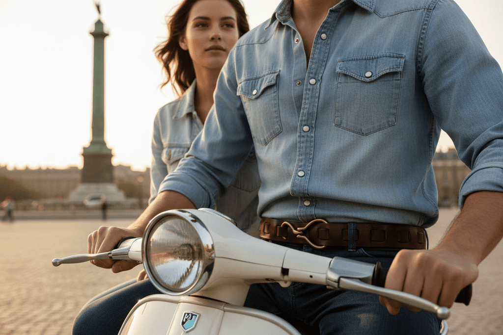 Wally Hook – Cintura Artigianale in Cuoio con Fibbia a Gancio - Wally
